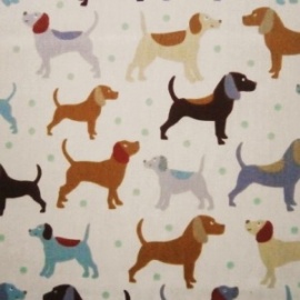 Cotton Print DOGS