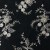 Ornate Beaded Sequin Tulle BLACK / PLATINUM