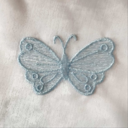 Butterfly Organza BABY BLUE