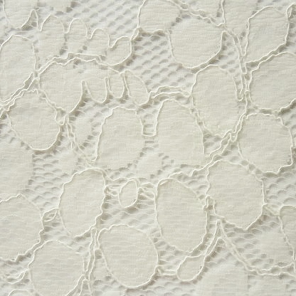 Corded Leaf Lace IVORY