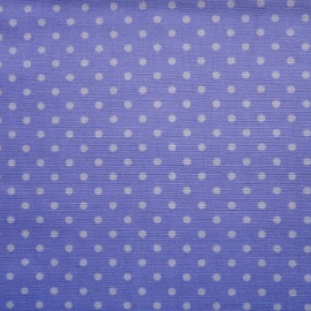 Cotton Print SML SPOT LILAC