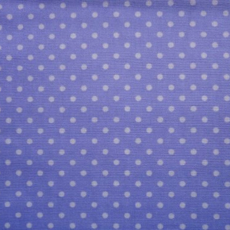 Cotton Print SML SPOT LILAC