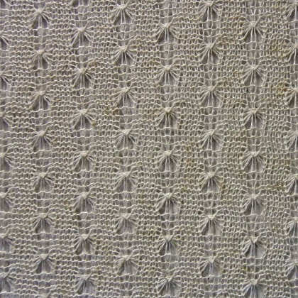 Cotton Pointelle Knit NATURAL