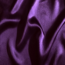 Crinkle Satin AMETHYST