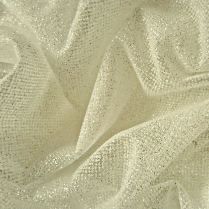 Dazzle Tulle IVORY / SILVER