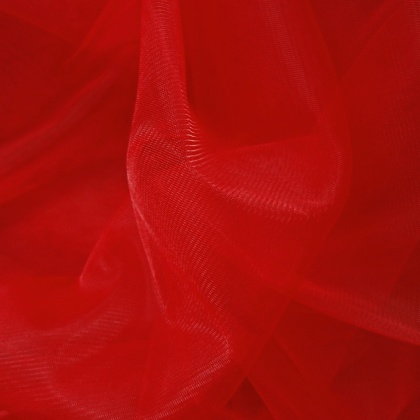 Extra Wide Tulle RED