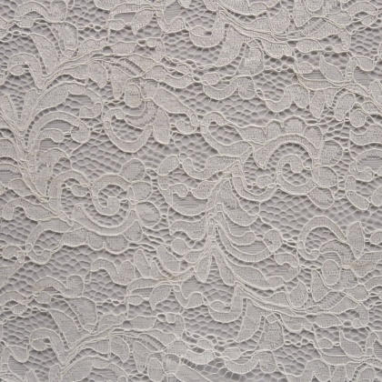 Filigree Corded Lace IVORY