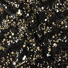 Black and gold sequin outlet