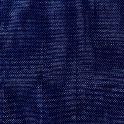 Linen-effect Polyester SQUADRON BLUE