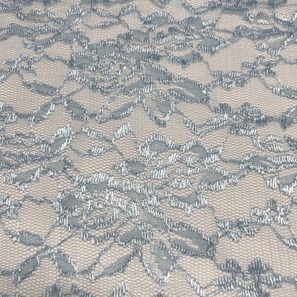 Lightweight Floral Lace ICE BLUE
