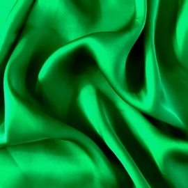 Lightweight Silky Satin EMERALD