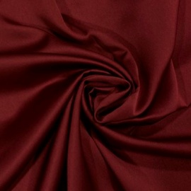 Semi-matt Soft Satin BURGUNDY