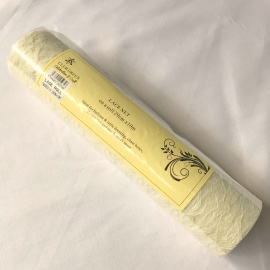 Narrow Lace 10 metre Roll IVORY
