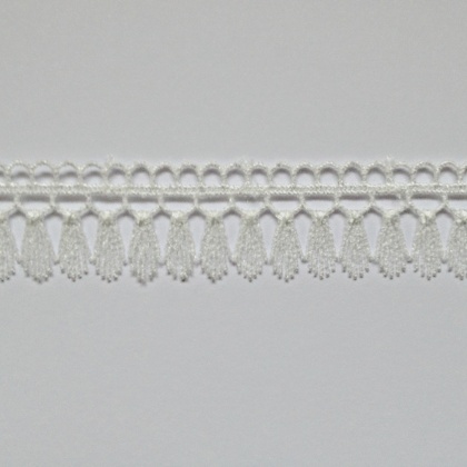 Ornate Tassels Edging Trim IVORY