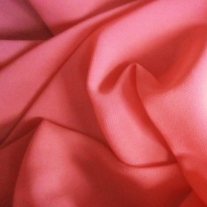 Poly chiffon georgette CORAL