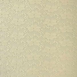 Stretch Flower Lace CREAM