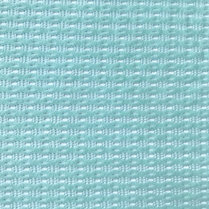 Stretch Geometric Lace AQUA