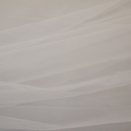 Soft Poly Tulle WHITE