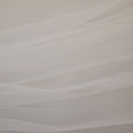 Soft Poly Tulle WHITE