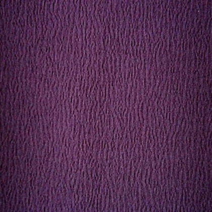 Stretch Ripple Textured Crepe AUBERGINE