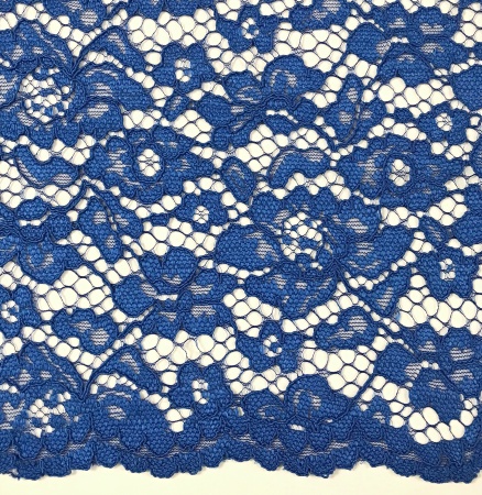 Navy Corded Lace Riaz