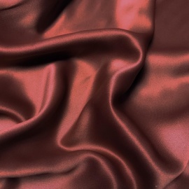 Crepe Back Satin CHERRY CHOCOLATE