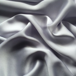 Crepe Back Satin Superior SILVER