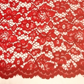 Corded Lace RED