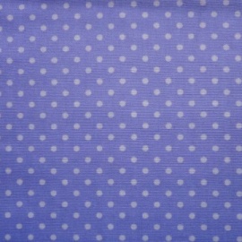 Cotton Print SML SPOT LILAC