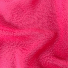 Crinkle Chiffon CERISE