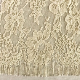 Cotton Rich French Lace VINTAGE IVORY