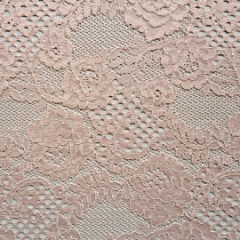 Corded Rose Flower Lace BLUSH PINK