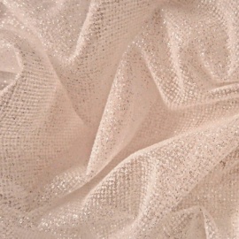 Dazzle Tulle PINK BLUSH / SILVER