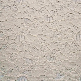 Dainty Floral Lace VINTAGE IVORY