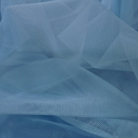 Extra Wide Tulle PALE BLUE