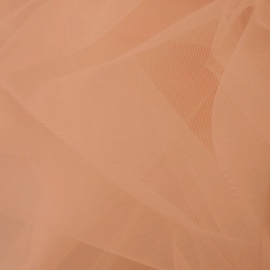 Extra Wide Tulle PALE PEACH