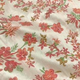 Floral Jacquard RED / CORAL