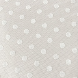 Glitter Spot Tulle IVORY