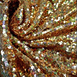 Hologram Flip Sequin GOLD