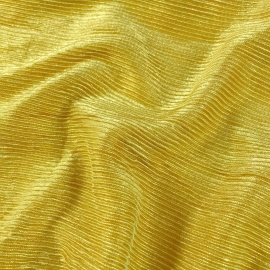 Lightweight Pleated Polyester NEW GOLD