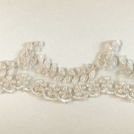 Ornate  Edging Trim IVORY / CHAMPAGNE