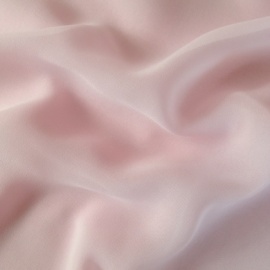 Premium Bridal chiffon georgette CARNATION PINK