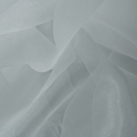 Premium Bridal Organza WHITE