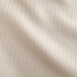 Premium Bridal Pin Stripe Jacquard Brocade IVORY