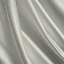 Premium Bridal Silky Feel Duchess Satin PLATINUM