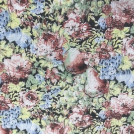 Poly Cotton VINTAGE FRUITS