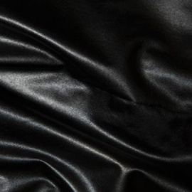 Leather Look PVC BLACK