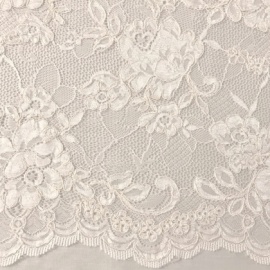 Rose Corded Lace IVORY / CREAM