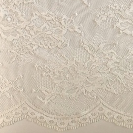 Rose Corded Lace IVORY
