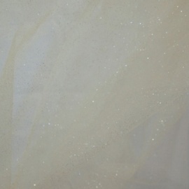 Stardust Tulle WHITE / SILVER